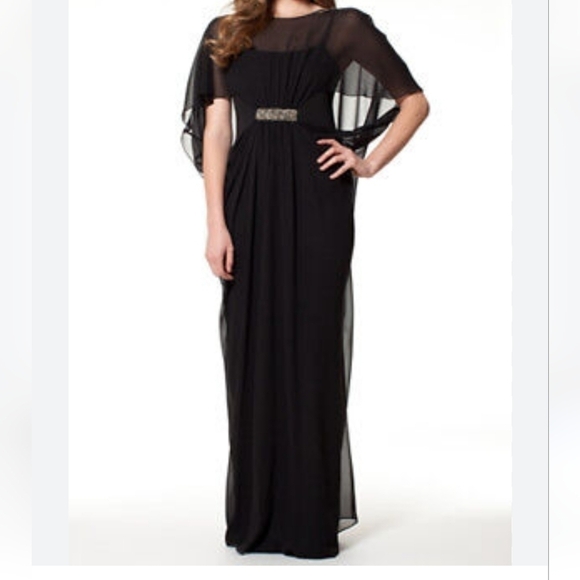 Rickie Freeman Teri Jon maxi dress size 10 - Picture 13 of 13